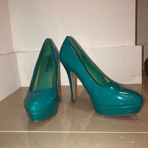 via spring platform heels